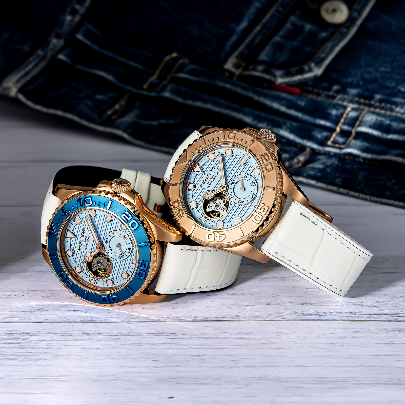 時計 ANGEL CLOVER SEA CRUISE AUTOMATIC SEA CRUISE AUTOMATIC｜WHITE&BLUE | エンジェルクローバー